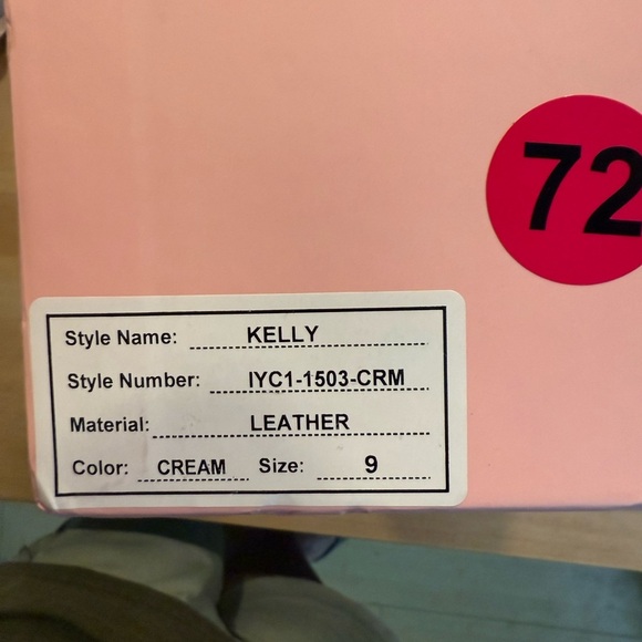 Women's Cream Woven Slide Sandals - Picture 5 of 5